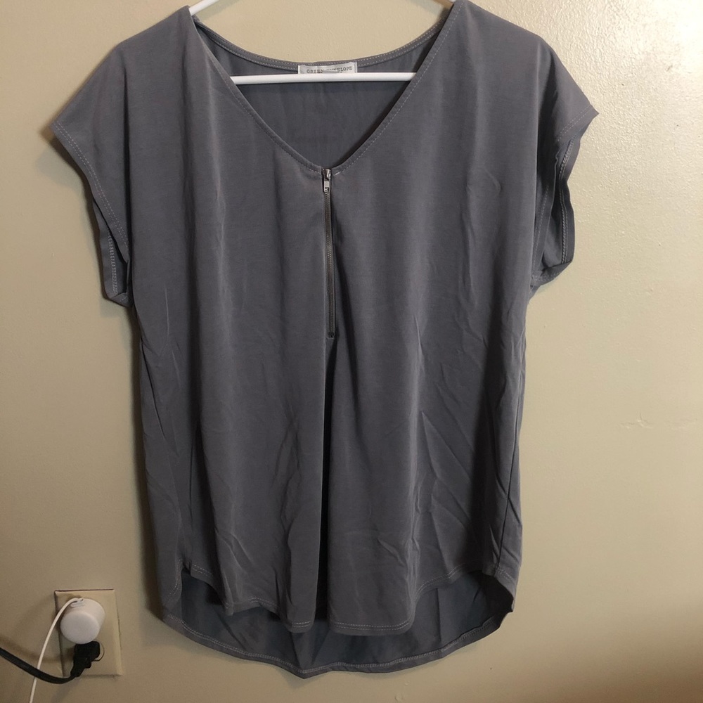 Grey Blouse